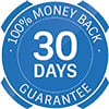 30-day money back guarantee